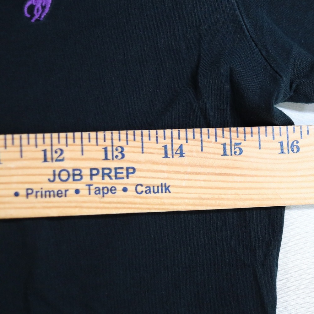 Vintage Y2K Ralph Lauren V-Neck T-Shirt Bundle Women S Black Pima Cotton Lot 2 - Picture 15 of 16